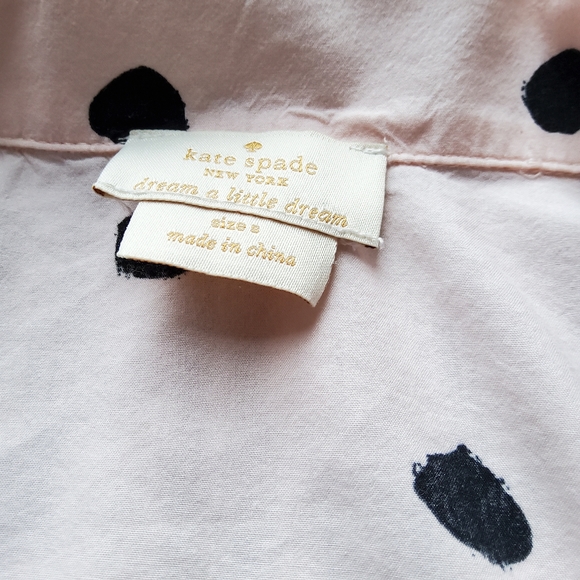 Kate Spade Elbow Sleeve Capri Pajama Set sz S - Picture 6 of 7